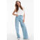 Anytime high waist wide leg jeans lichtblauw