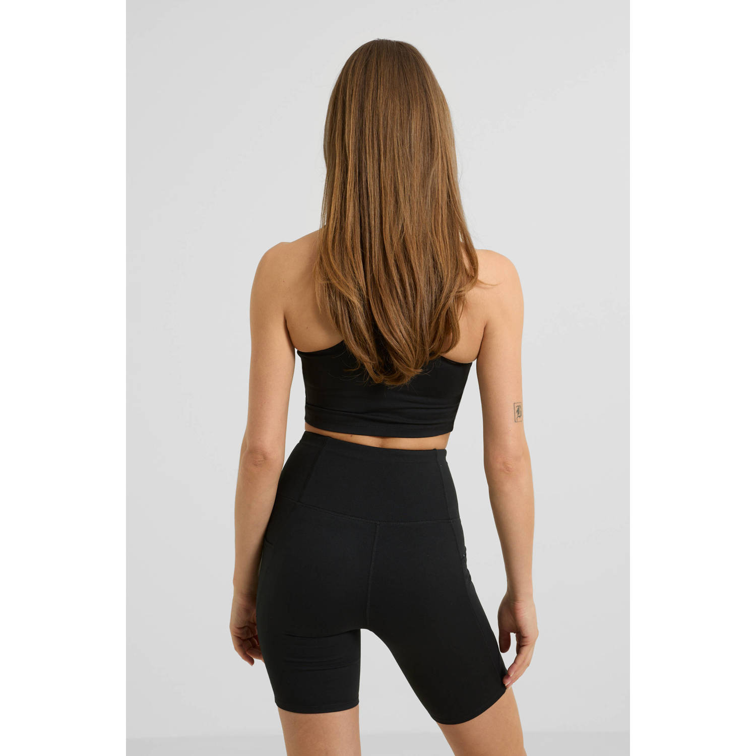 anytime sport fietsshort zwart