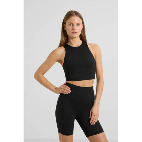 anytime sport fietsshort zwart afbeelding