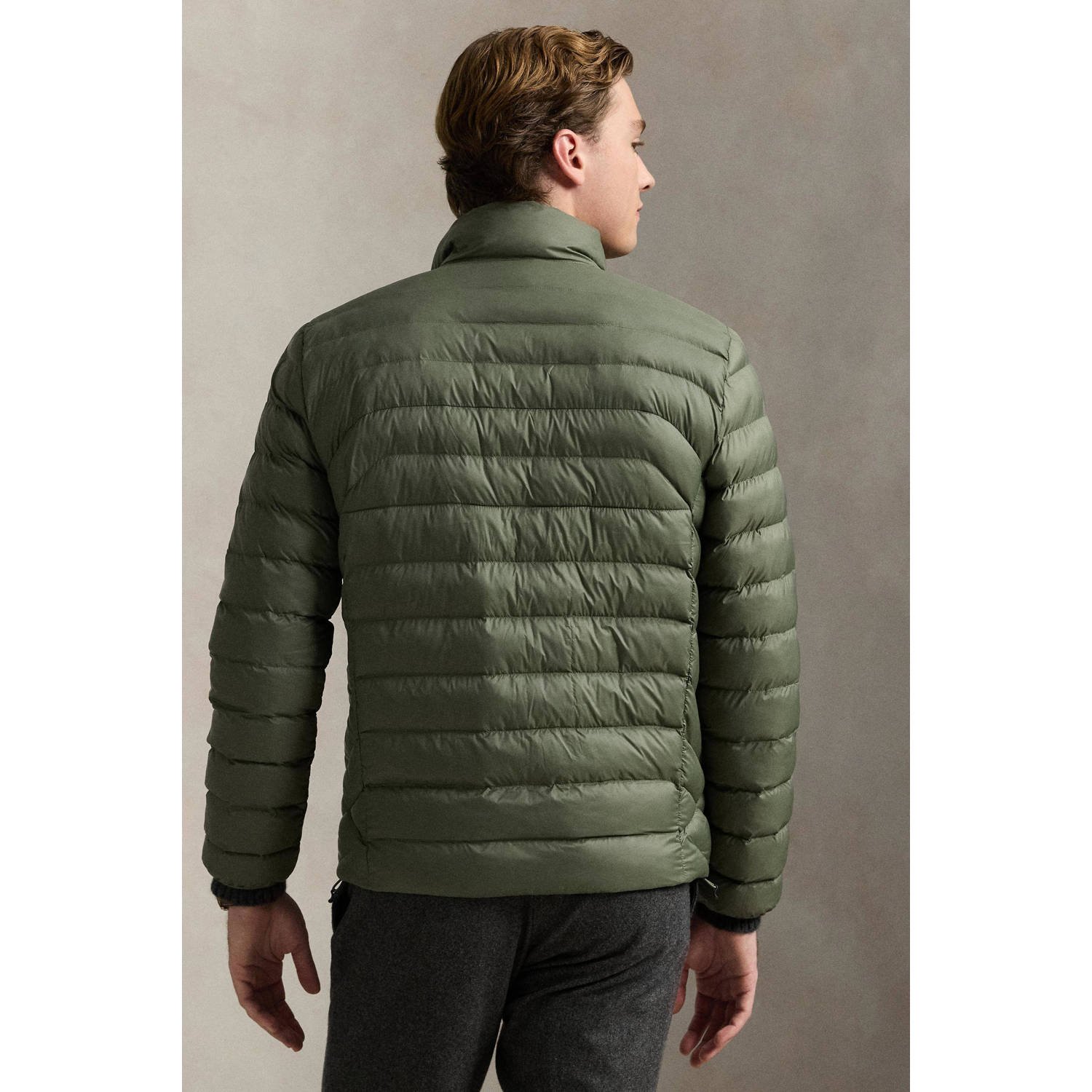 POLO Ralph Lauren gewatteerde jas groen