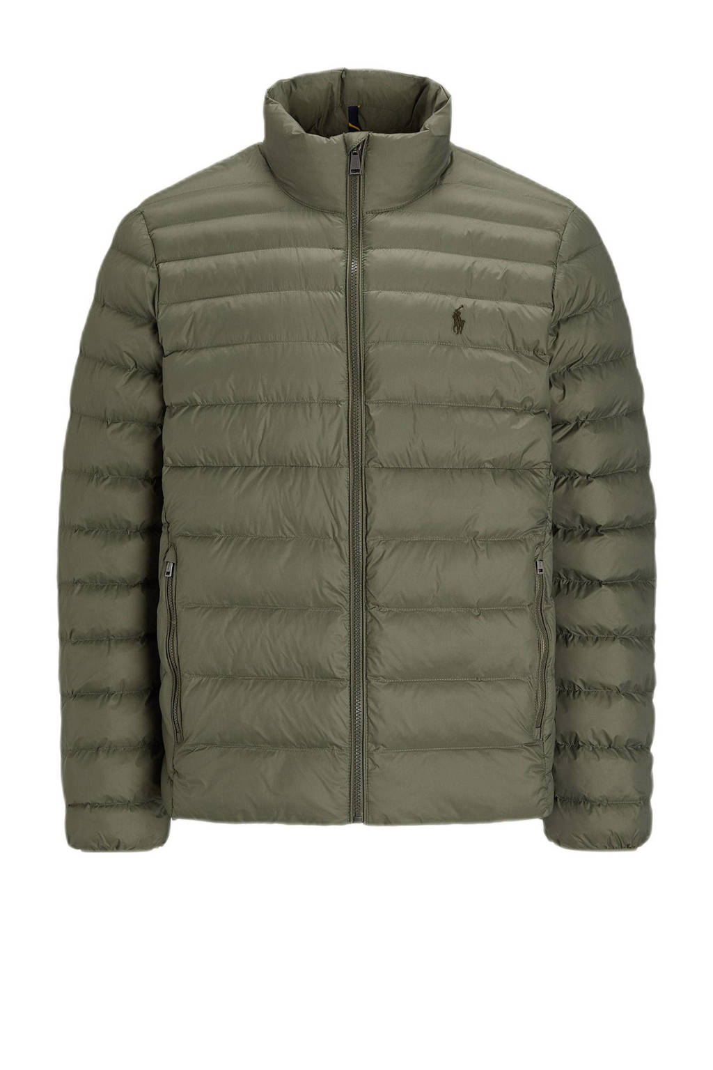 POLO Ralph Lauren gewatteerde jas groen wehkamp