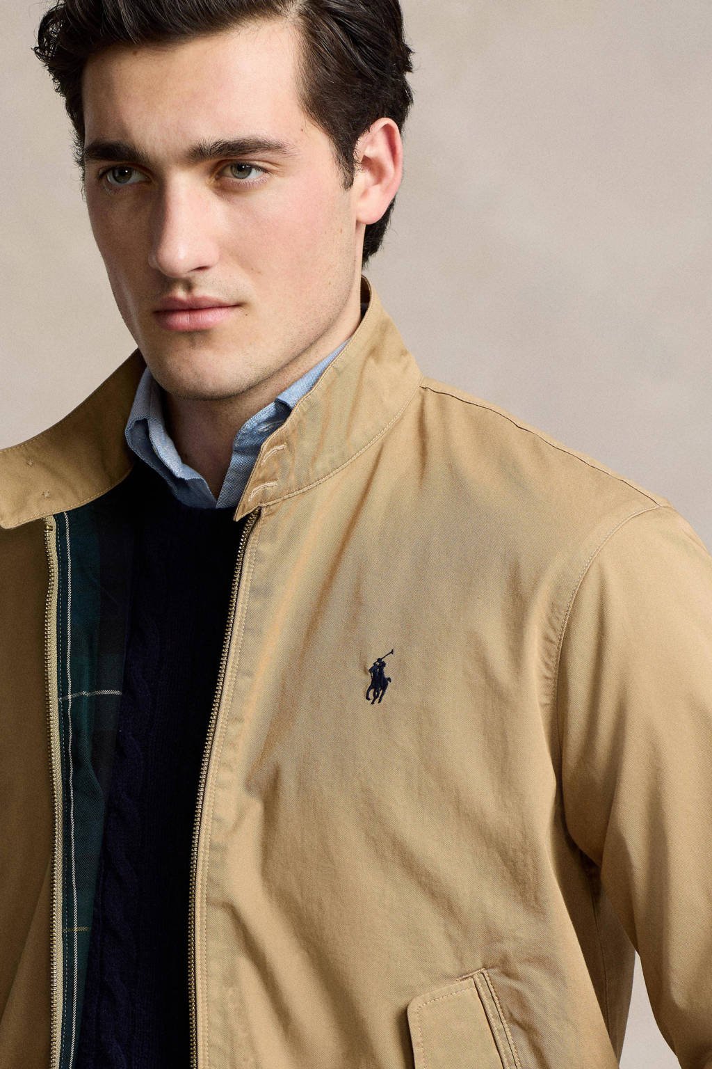 POLO Ralph Lauren tussenjas beige wehkamp