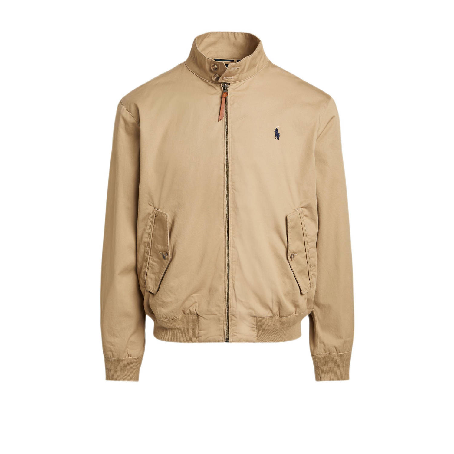 Ralph Lauren Bruine Harrington jack met icoonlogo Beige Heren