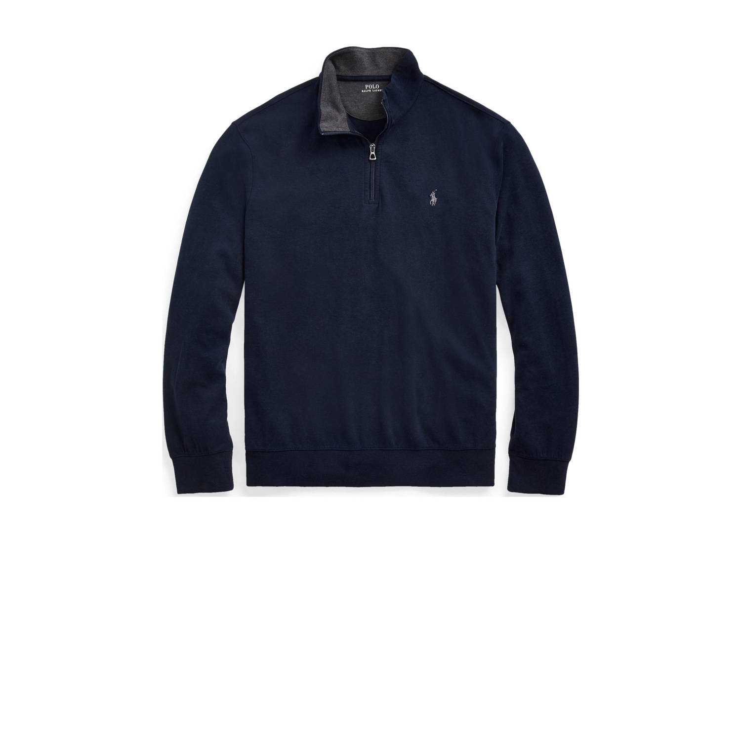 Ralph Lauren Donkerblauwe Half Zip Sweater Blue Heren