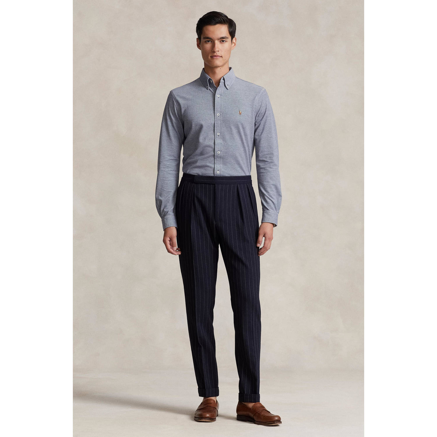 POLO Ralph Lauren oxford overhemd blauw