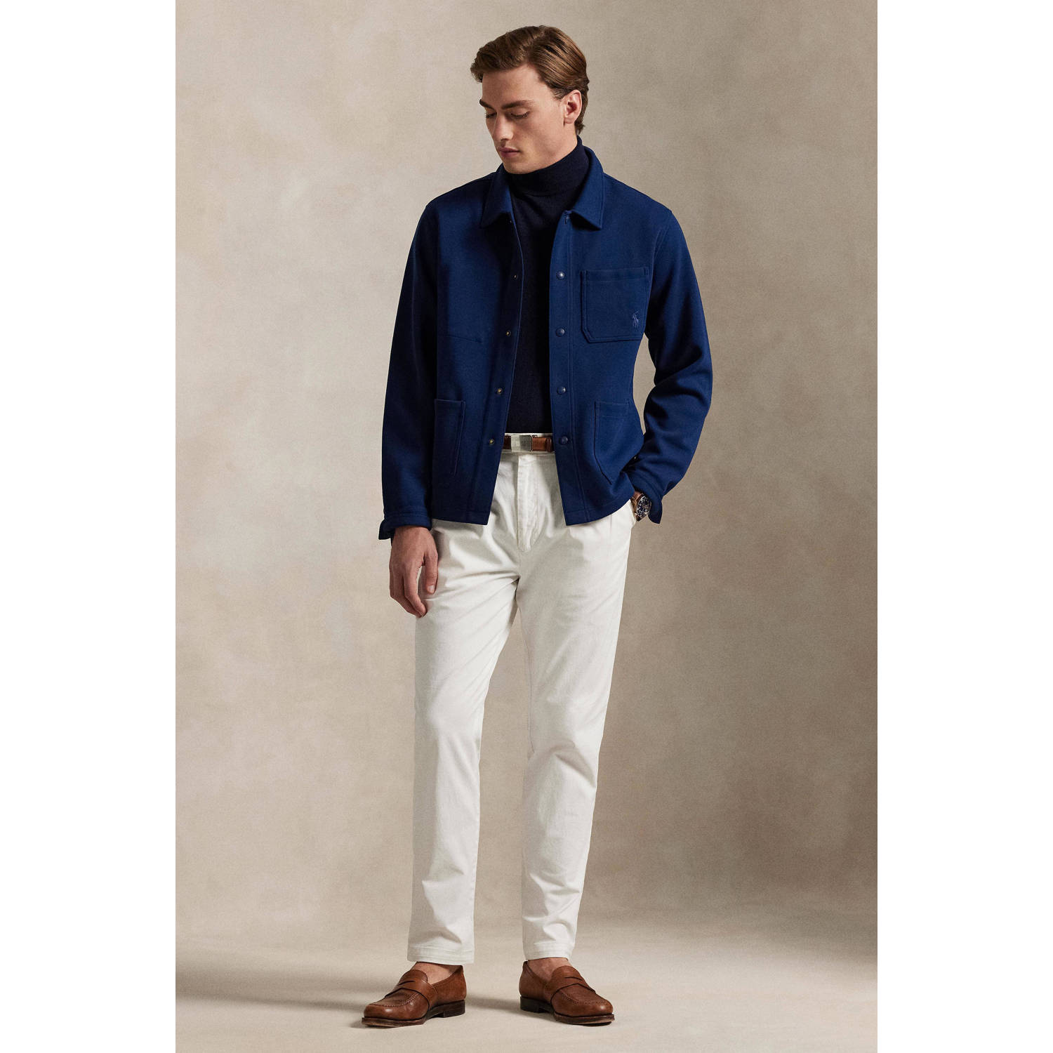 POLO Ralph Lauren overshirt donkerblauw