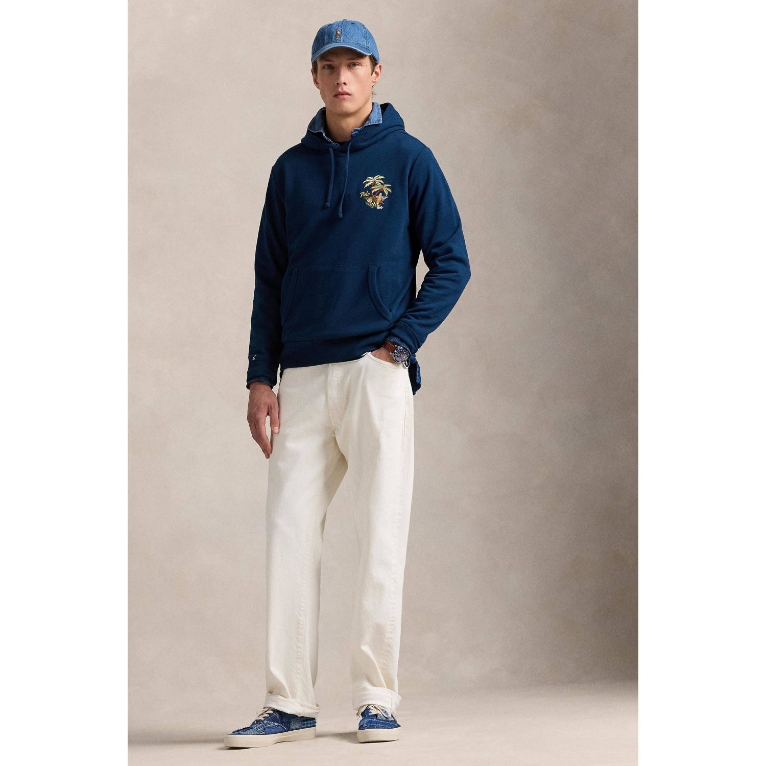 POLO Ralph Lauren hoodie donkerblauw
