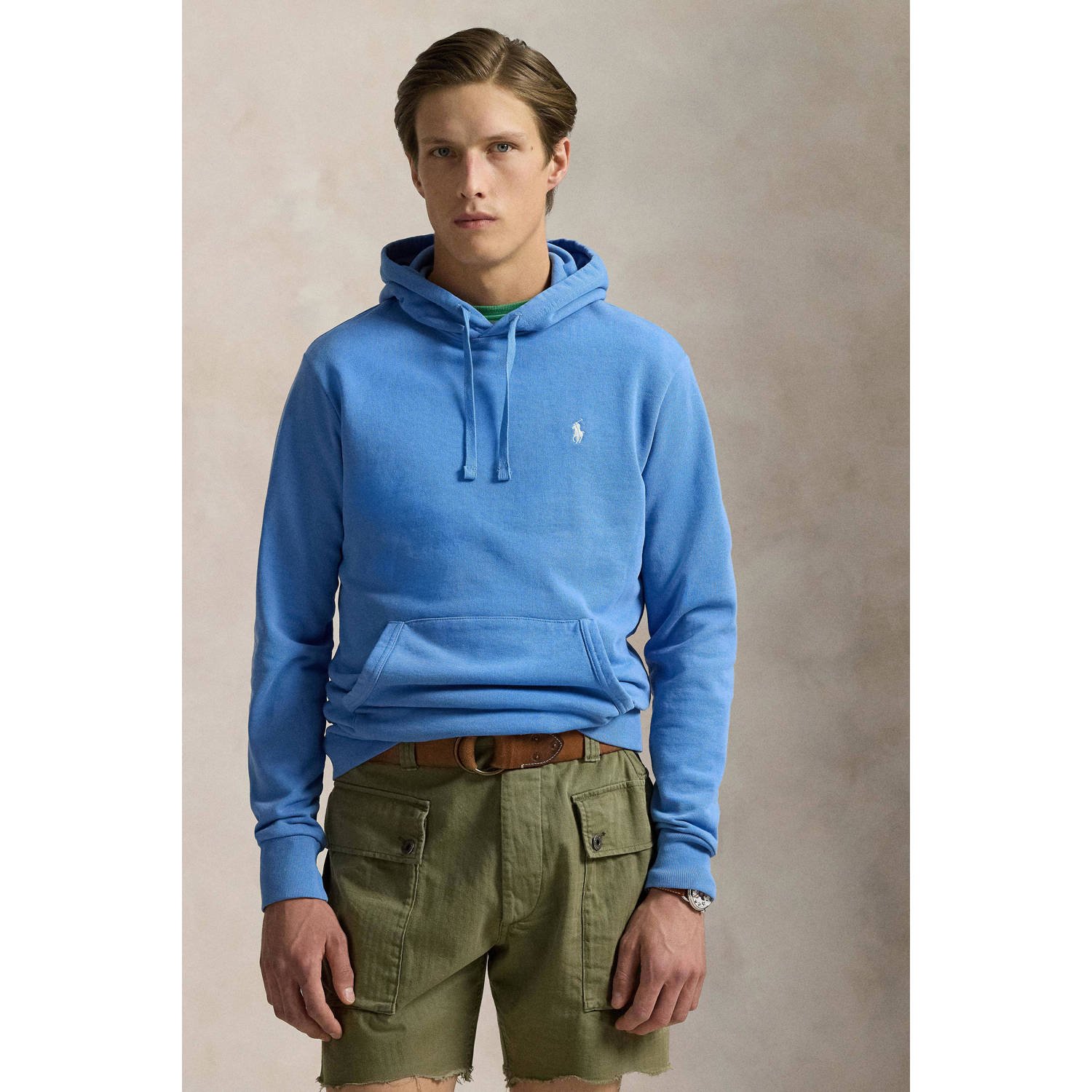 Ralph Lauren Hoodie Sweatshirt Blue Heren