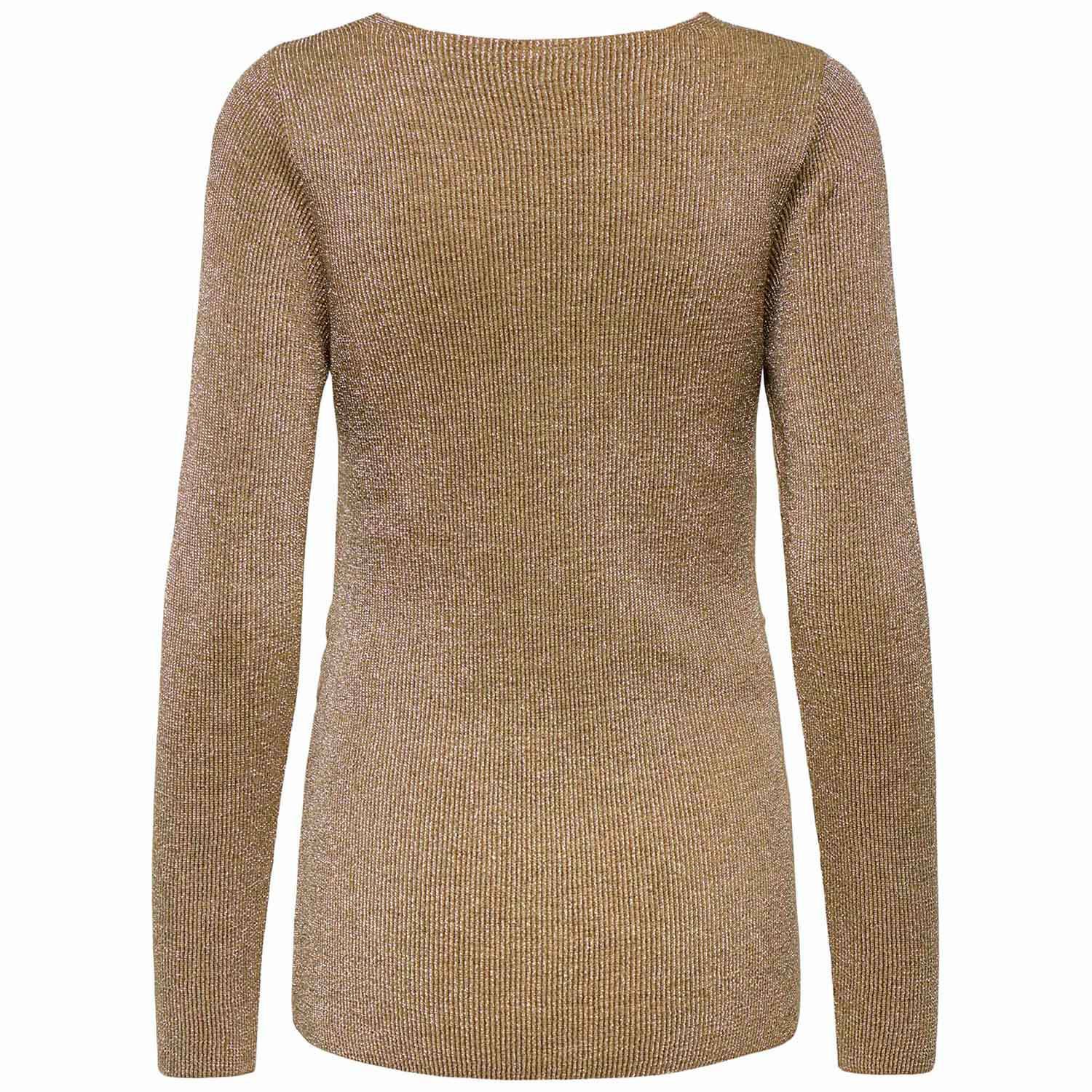 ONLY MATERNITY zwangerschapstop met glitters OLMNINNA goud