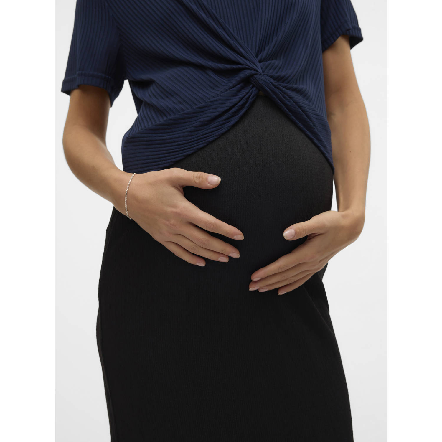 VERO MODA MATERNITY zwangerschapsrok VMMMERCURY zwart