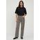 Cars high waist straight leg jeans met dierenprint bruin/zwart