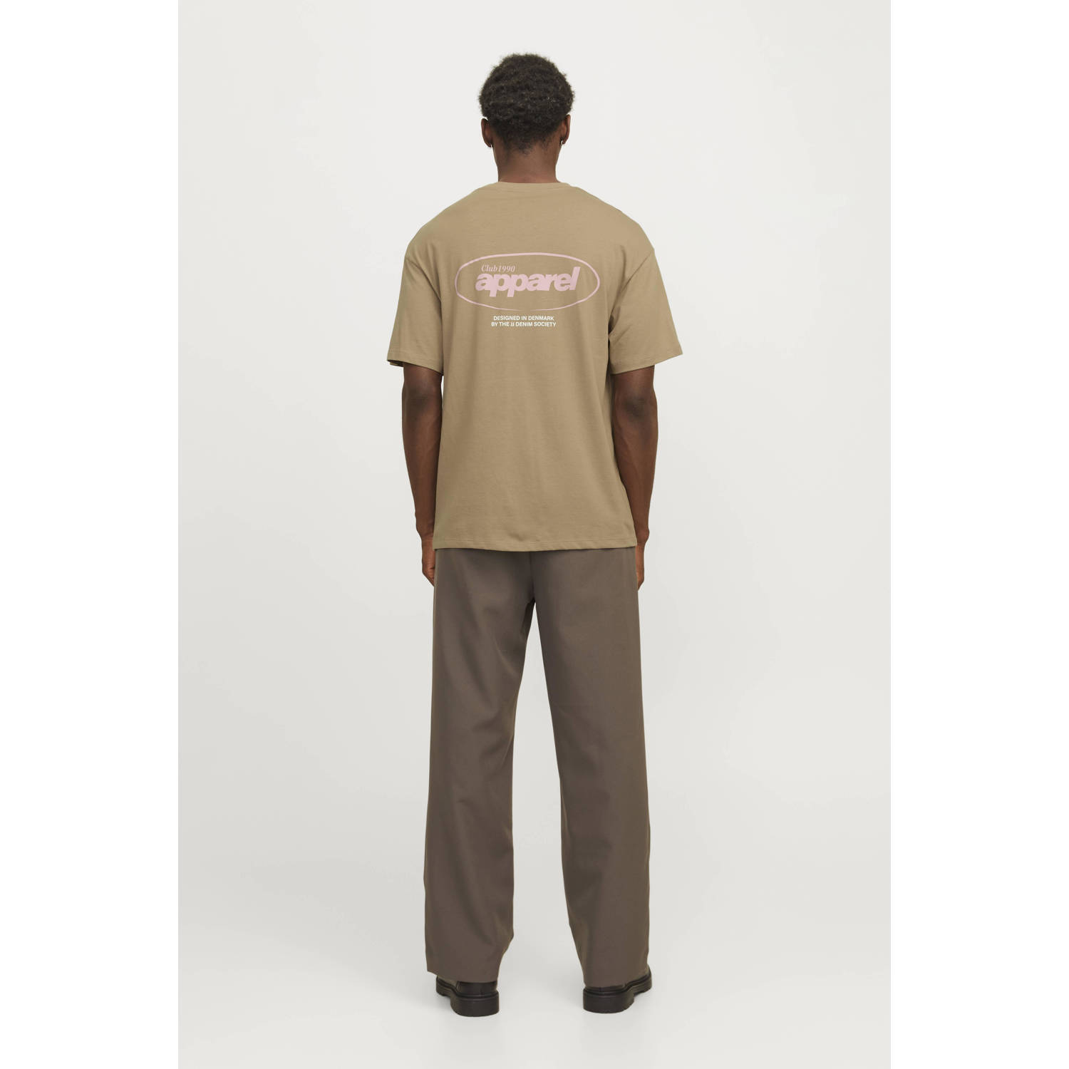 JACK & JONES ESSENTIALS T-shirt lichtbruin