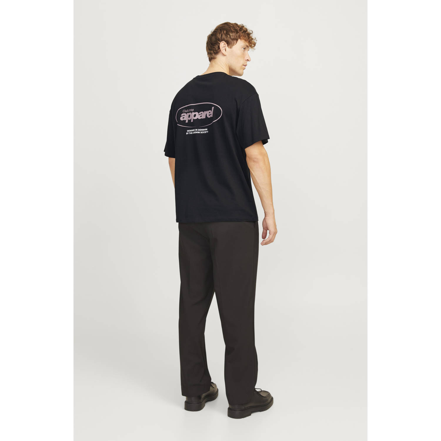 JACK & JONES ESSENTIALS T-shirt zwart