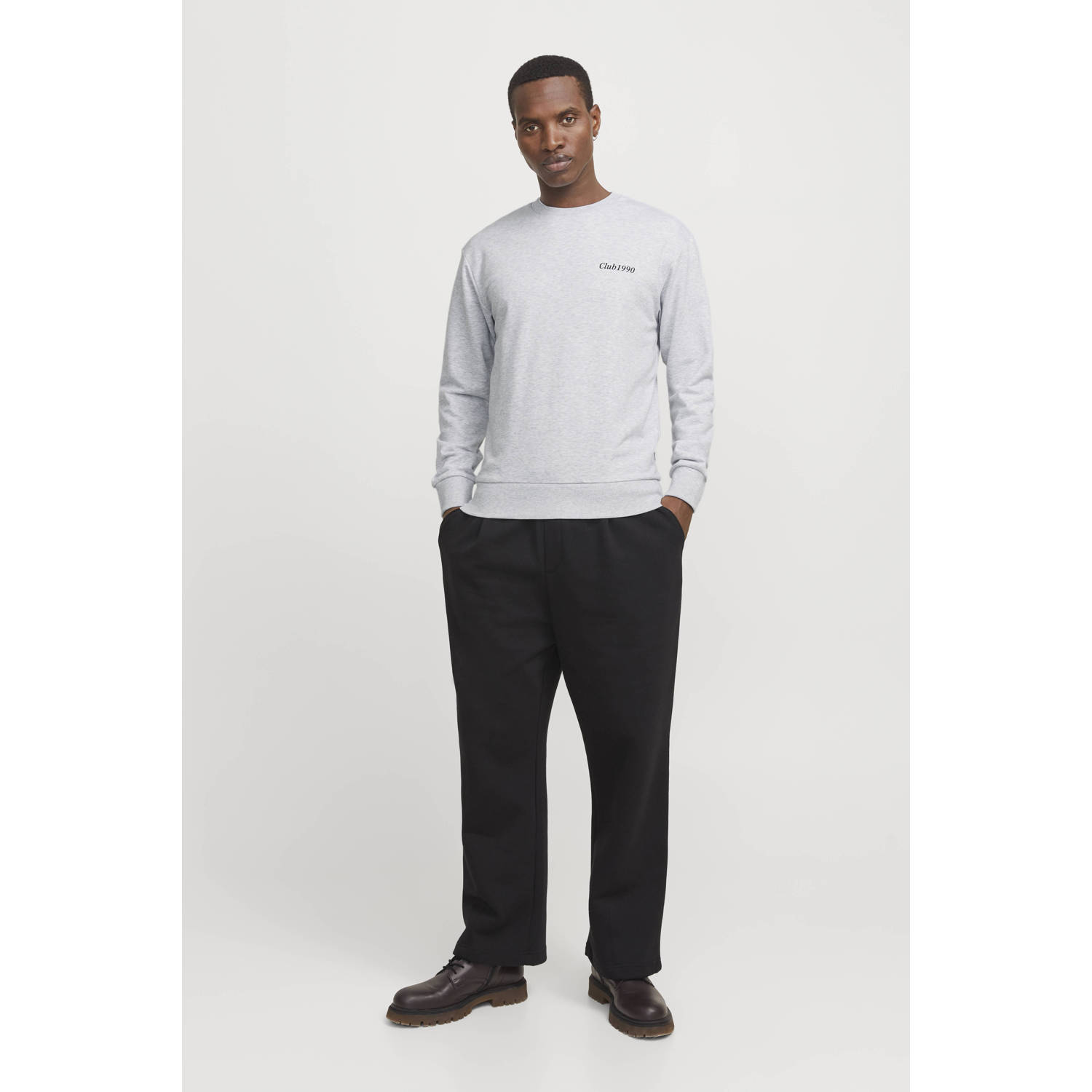 Jack & Jones Sweatshirt JJEBRADLEY GRAPHIC SWEAT CREW NOOS