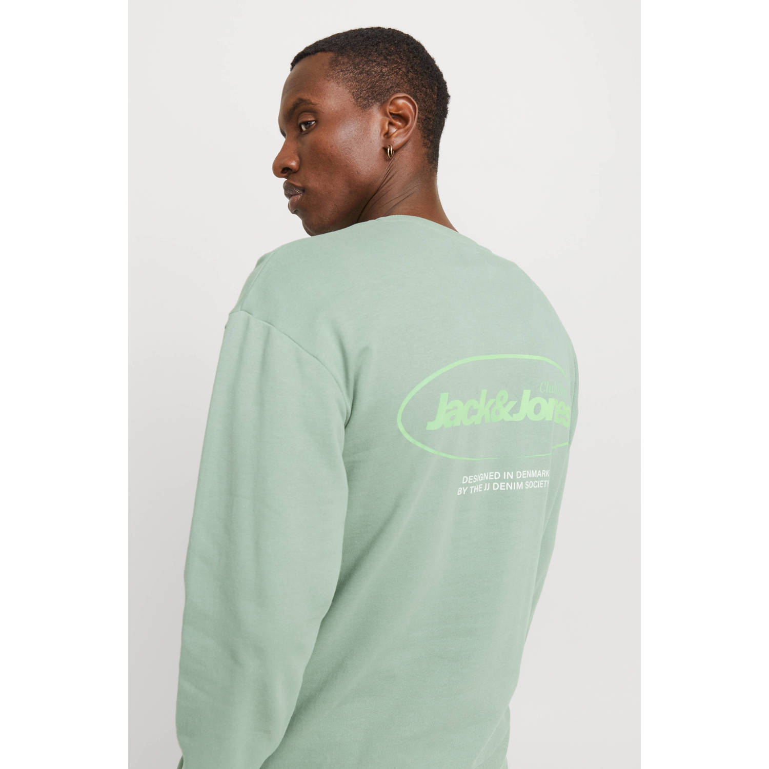 JACK & JONES ESSENTIALS sweater mintgroen