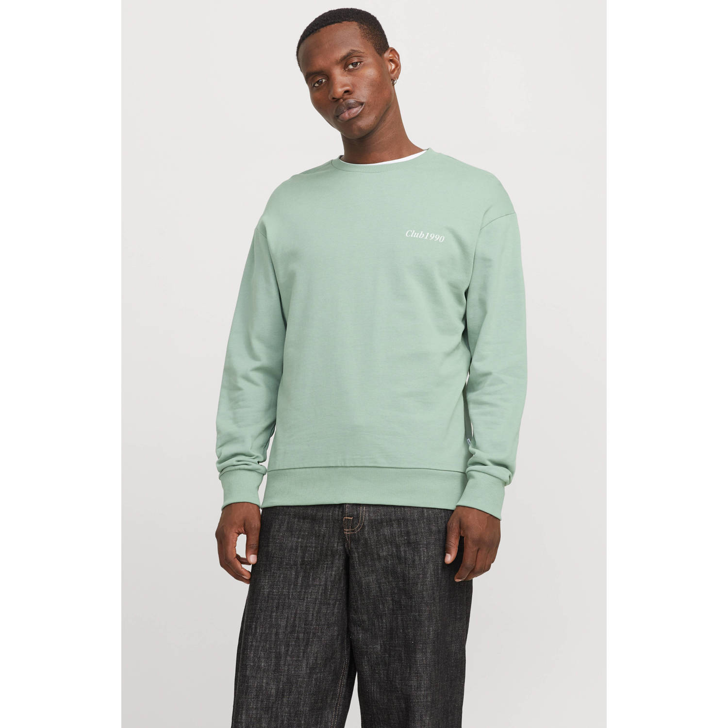 Jack & Jones Sweatshirt JJEBRADLEY GRAPHIC SWEAT CREW NOOS