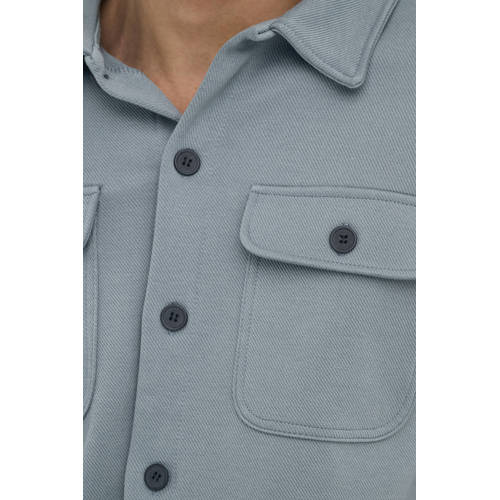 ONLY & SONS regular fit overshirt grijsblauw afbeelding