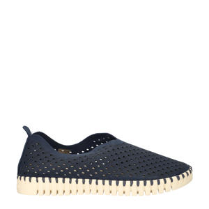 slip-on donkerblauw