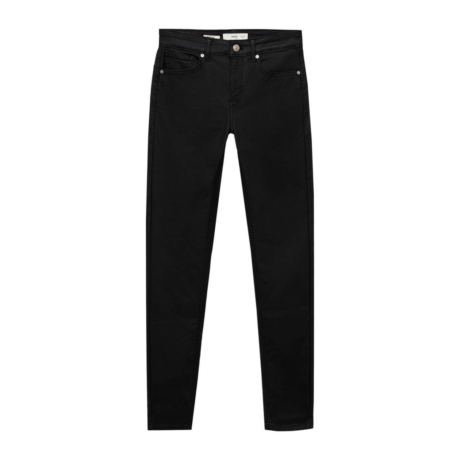 Mango low waist skinny jeans zwart