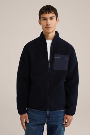 teddy jas donkerblauw