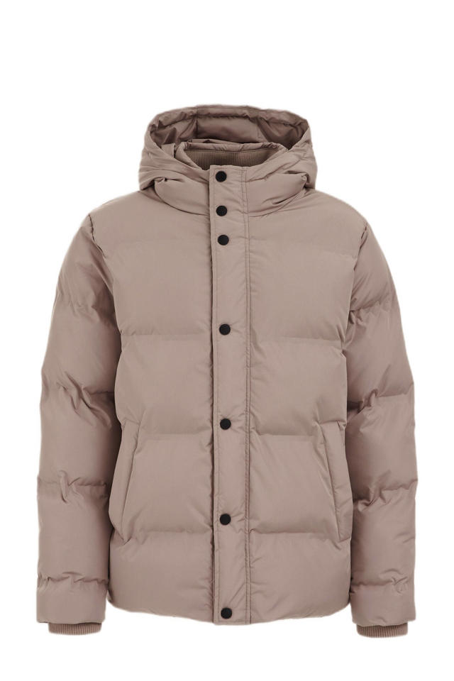 Airforce gewatteerde winterjas VIC zwart Airforce gewatteerde winterjas VIC zwart