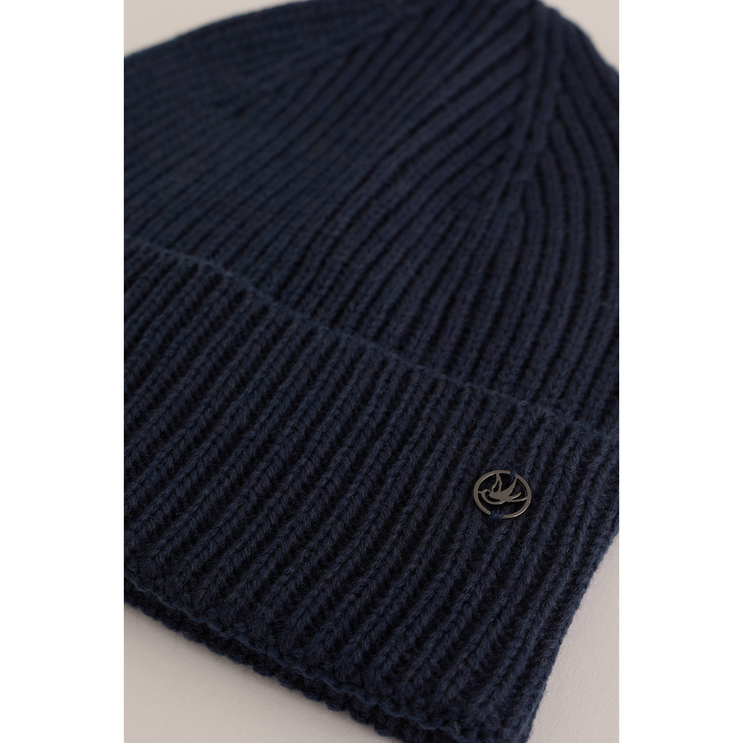 WE Fashion muts donkerblauw
