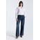 Cup of Joe Denim Maxine wide leg jeans - donkerblauw