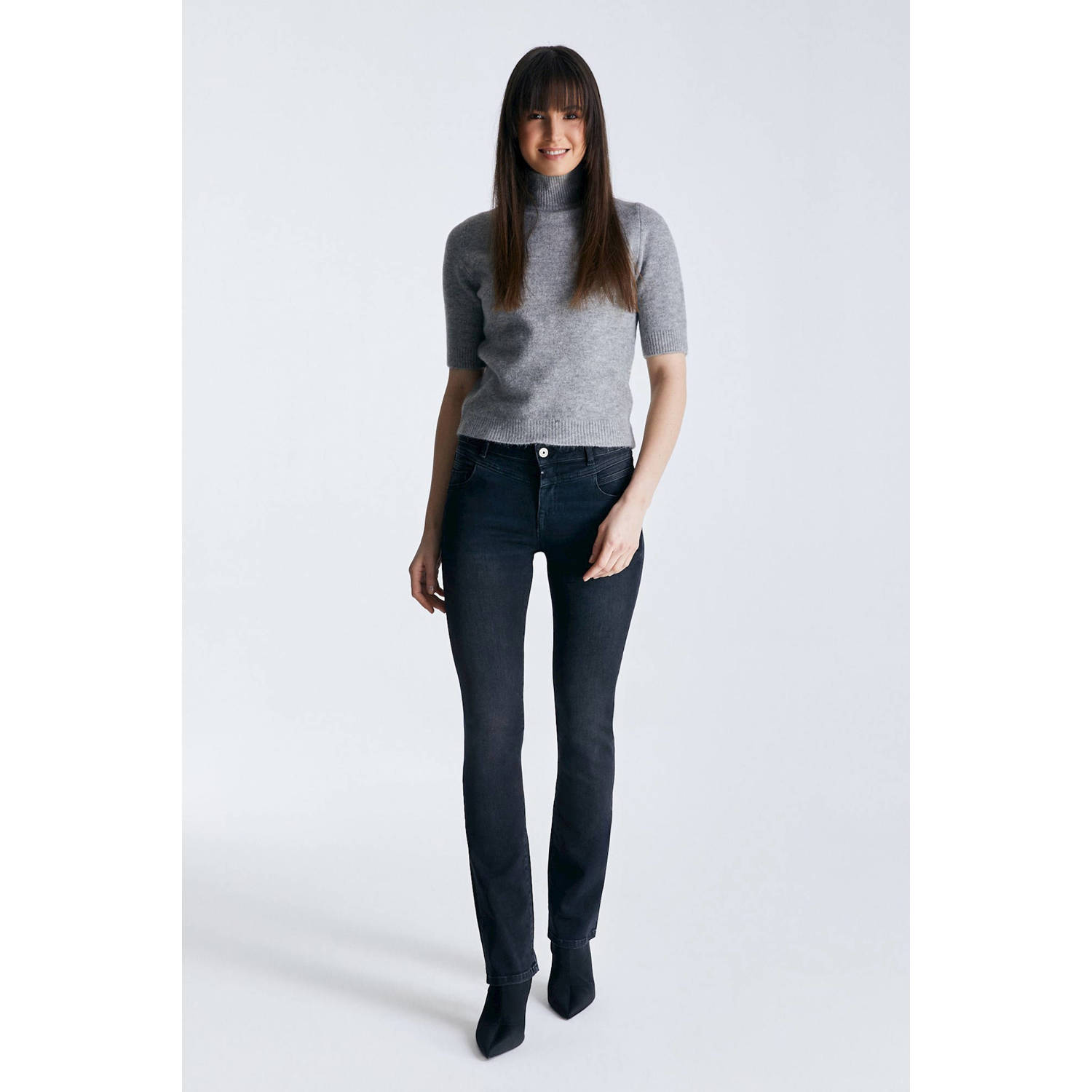 Cup of Joe Denim bootcut jeans Judith black denim