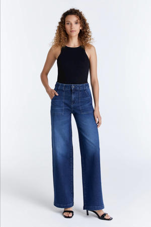 wide leg jeans Lulu dark blue denim