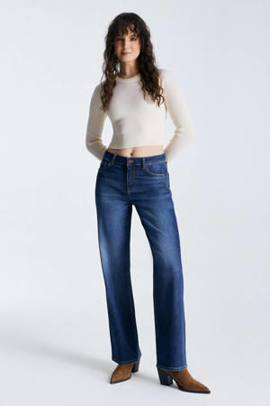 straight leg jeans Nova dark blue denim