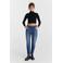 Cup of Joe Denim mom jeans Victoria dark blue denim