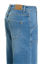 thumbnail: Cup of Joe Denim wide leg jeans Lulu light blue denim
