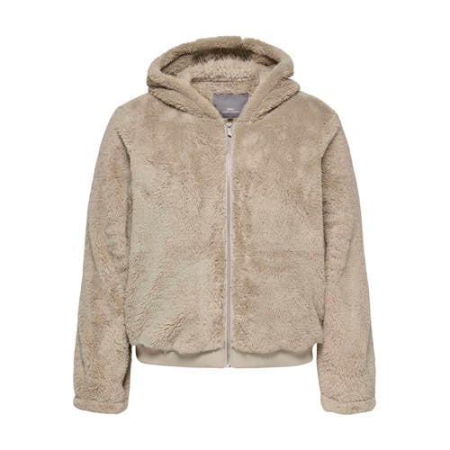 ONLY CARMAKOMA imitatiebont vest zand afbeelding
