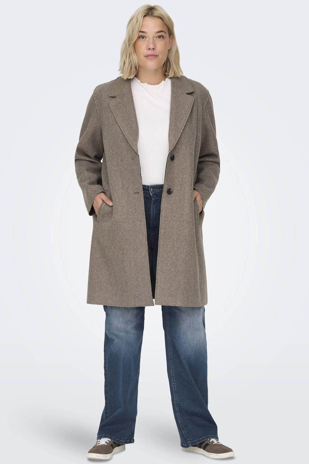 ONLY CARMAKOMA jas taupe