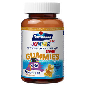 Junior 3+ Brain gummies citrus - 60 stuks