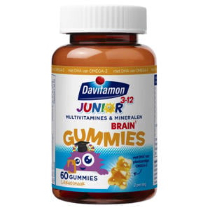 Junior 3+ Brain gummies citrus - 60 stuks