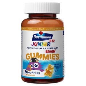 Junior 3+ Brain gummies citrus - 60 stuks