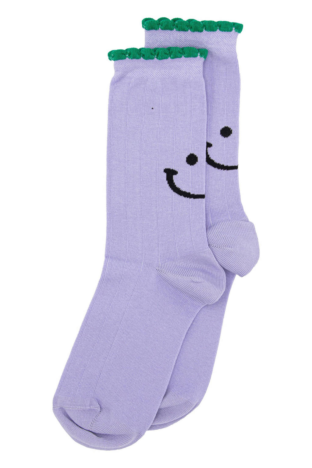 Alfredo Gonzales sokken Smiley lila