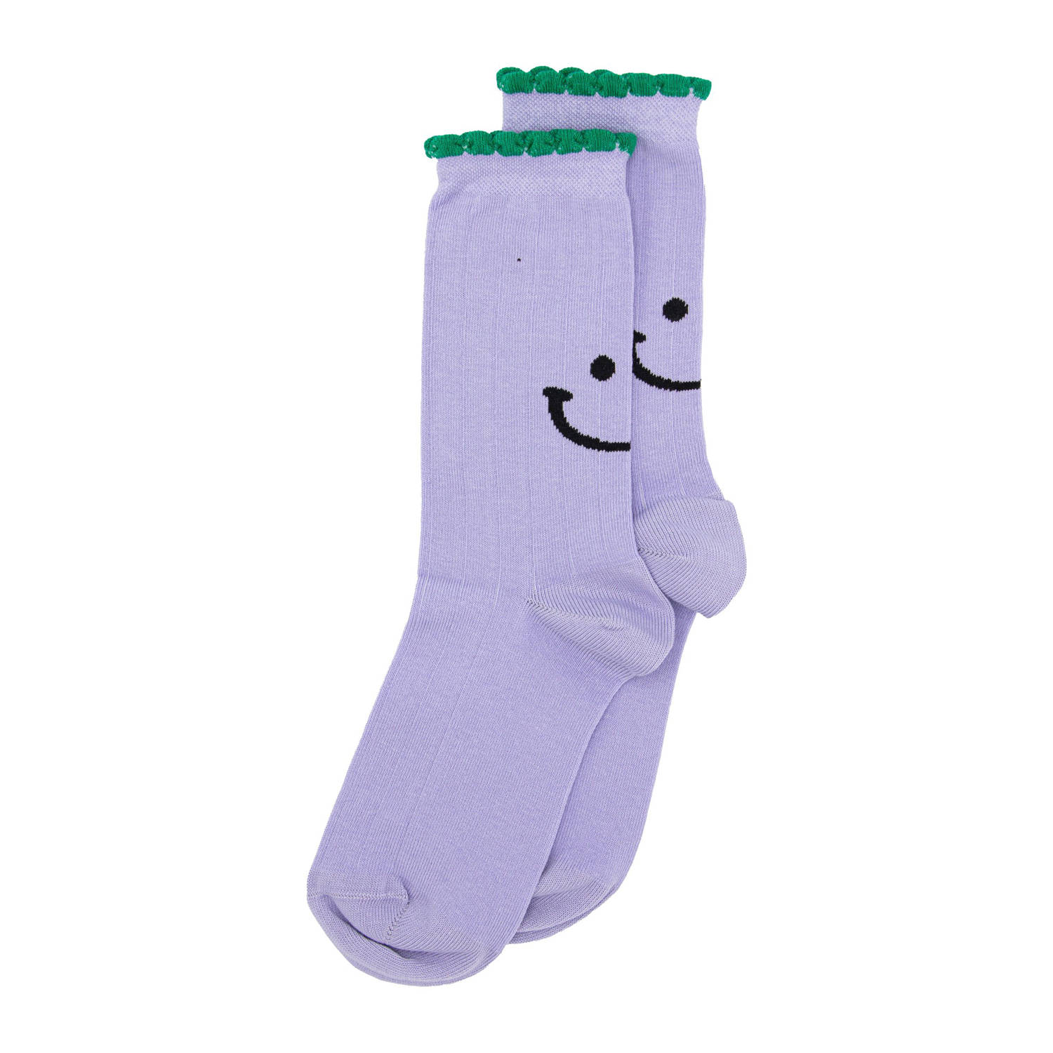 Alfredo Gonzales sokken Smiley lila