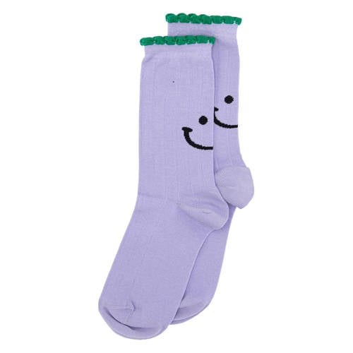 Alfredo Gonzales sokken Smiley lila afbeelding