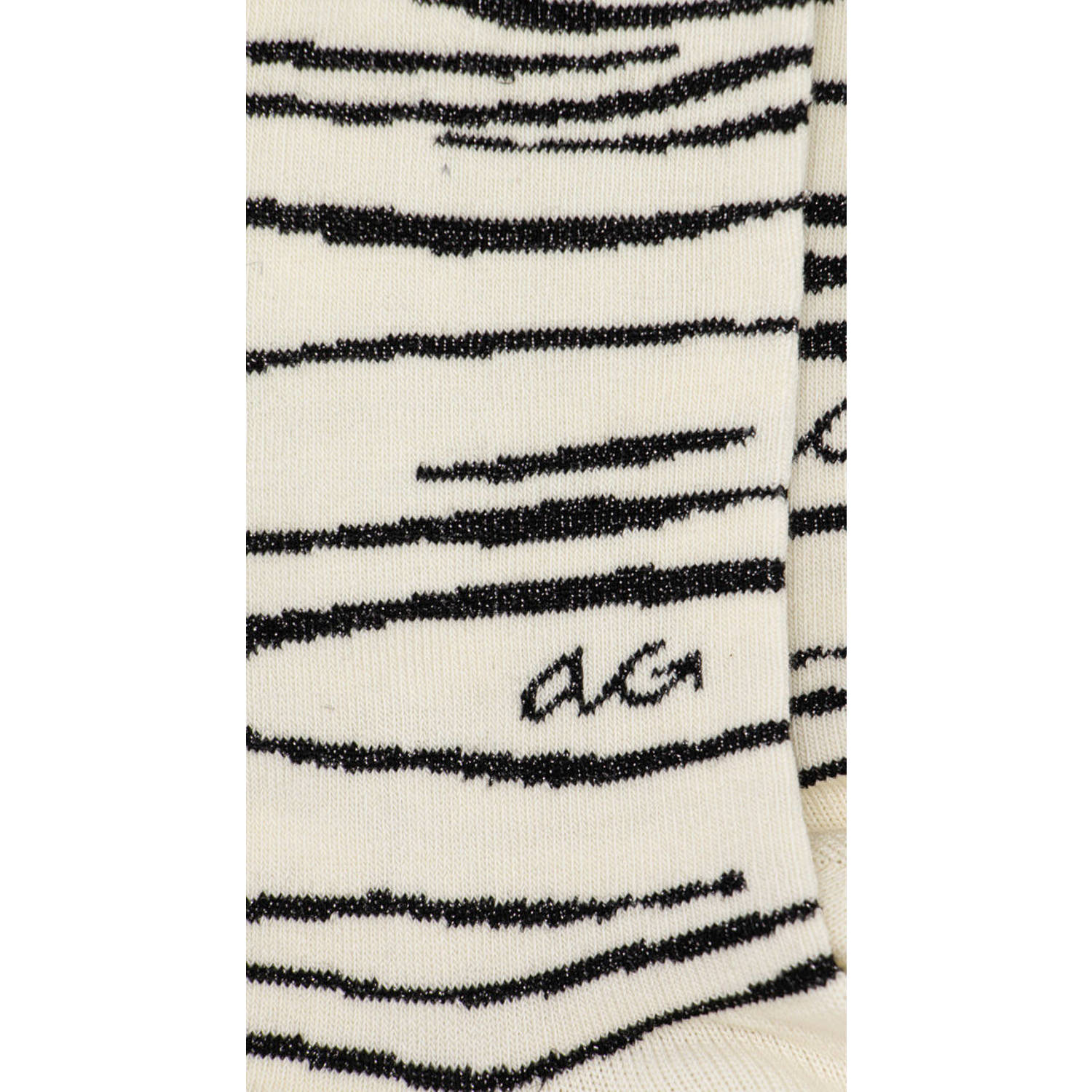 Alfredo Gonzales sokken Zebra wit zwart