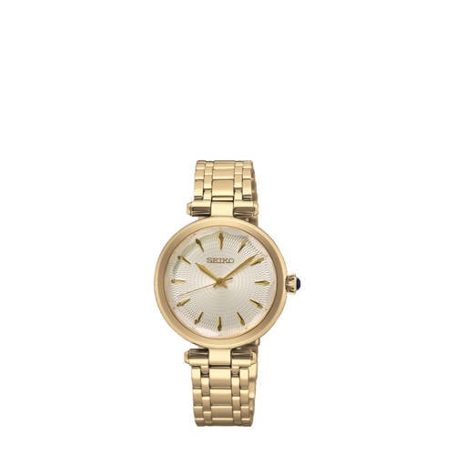 Seiko horloge SRZ554P1 goudkleurig afbeelding
