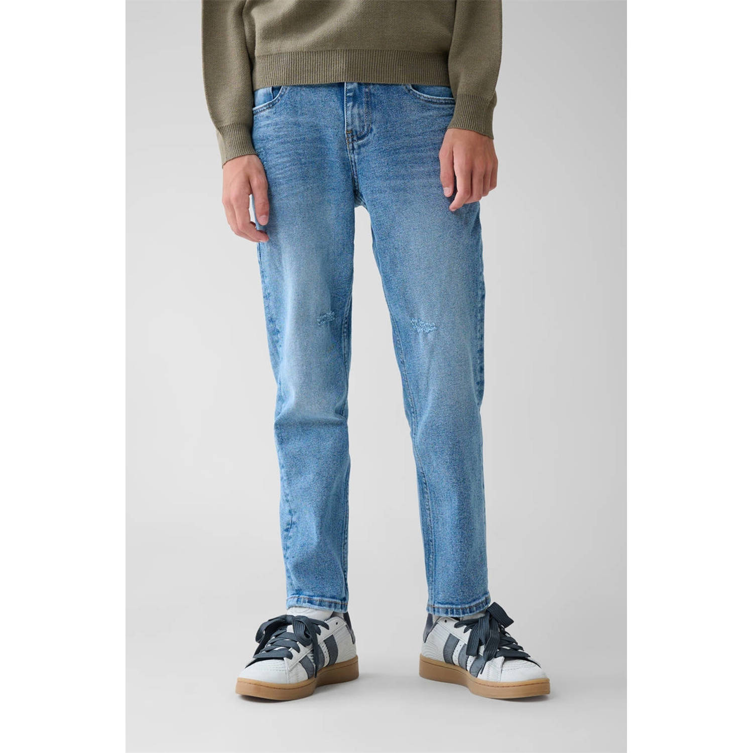 Shoeby loose fit jeans medium blue denim