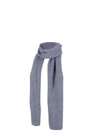 sjaal denimblauw