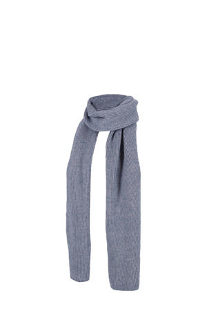 sjaal denimblauw
