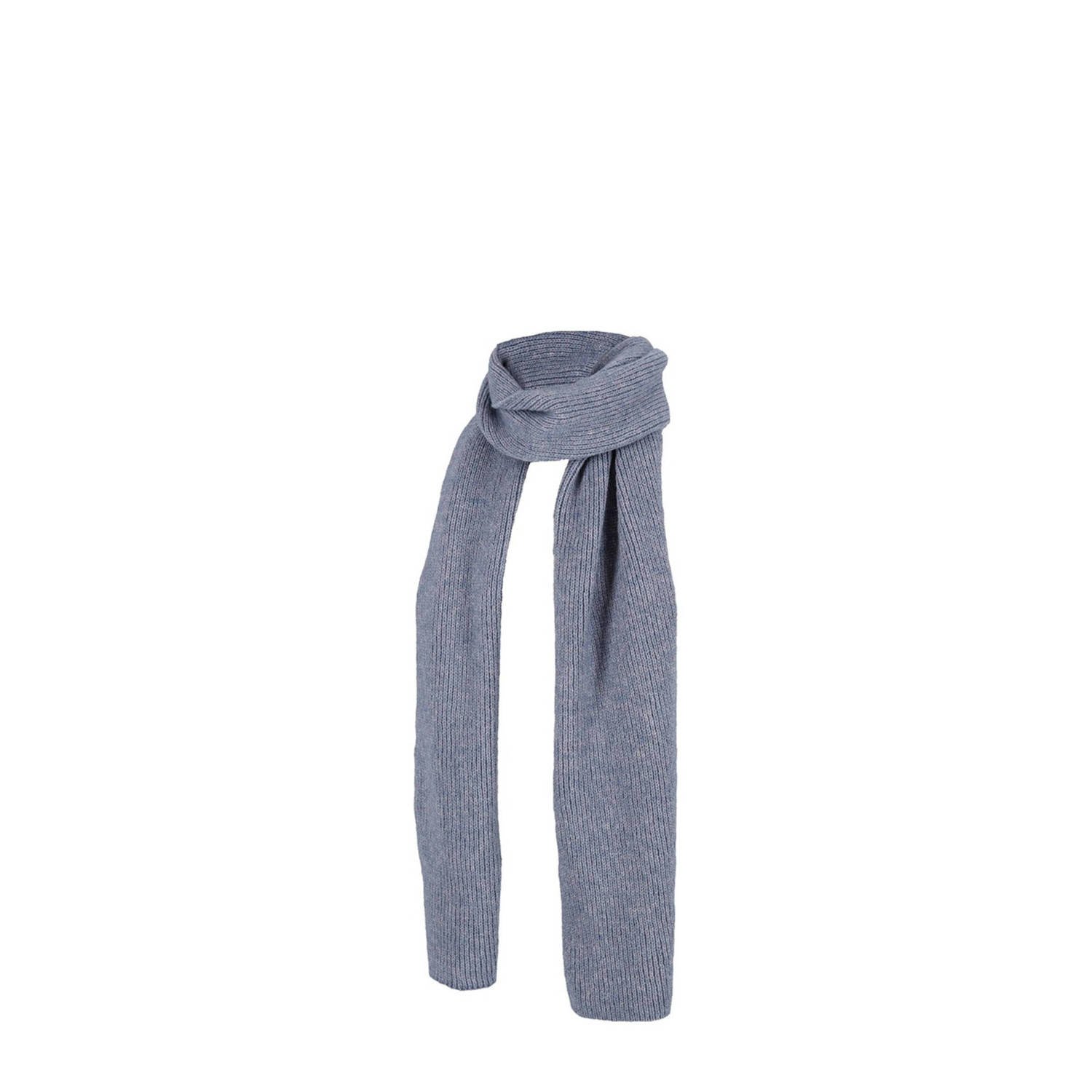 Sarlini sjaal denimblauw