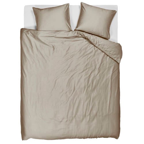 Studio LIVIT lyocell satijn dekbedovertrek lits-jumeaux zand (240x220 cm) afbeelding