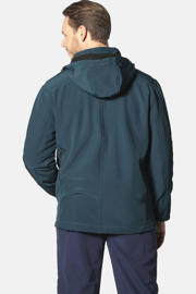 thumbnail: Jan Vanderstorm softshell jas MENNE Plus Size petrol
