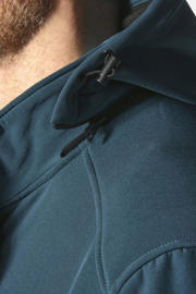 thumbnail: Jan Vanderstorm softshell jas MENNE Plus Size petrol