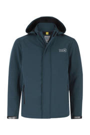 thumbnail: Jan Vanderstorm softshell jas MENNE Plus Size petrol